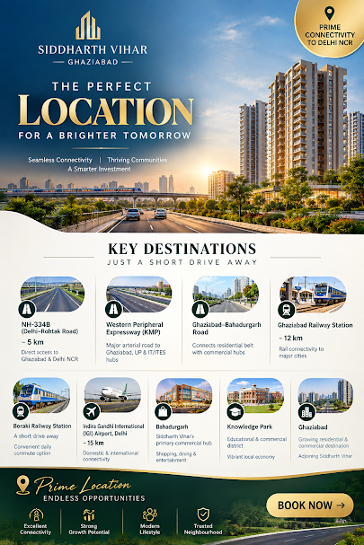 AU Siddharth Vihar location map, Ghaziabad